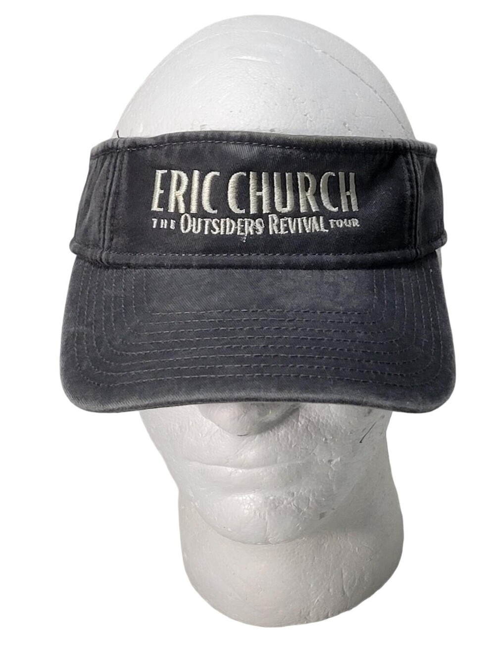 Eric Church The Outsiders Revival Tour The Game Sun Visor Strapback Hat Cap